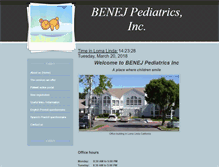 Tablet Screenshot of benejpeds.com